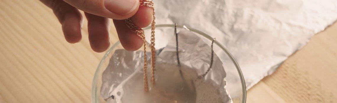 How to remove scratches from Cuban gold necklace?