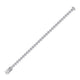 Pretty Sterling Silver Diamond Heart Tennis Bracelet 1.00 CTTW