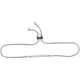 Sterling Silver Diamond Single Row Bolo Adjustable Bracelet 1/4 Cttw