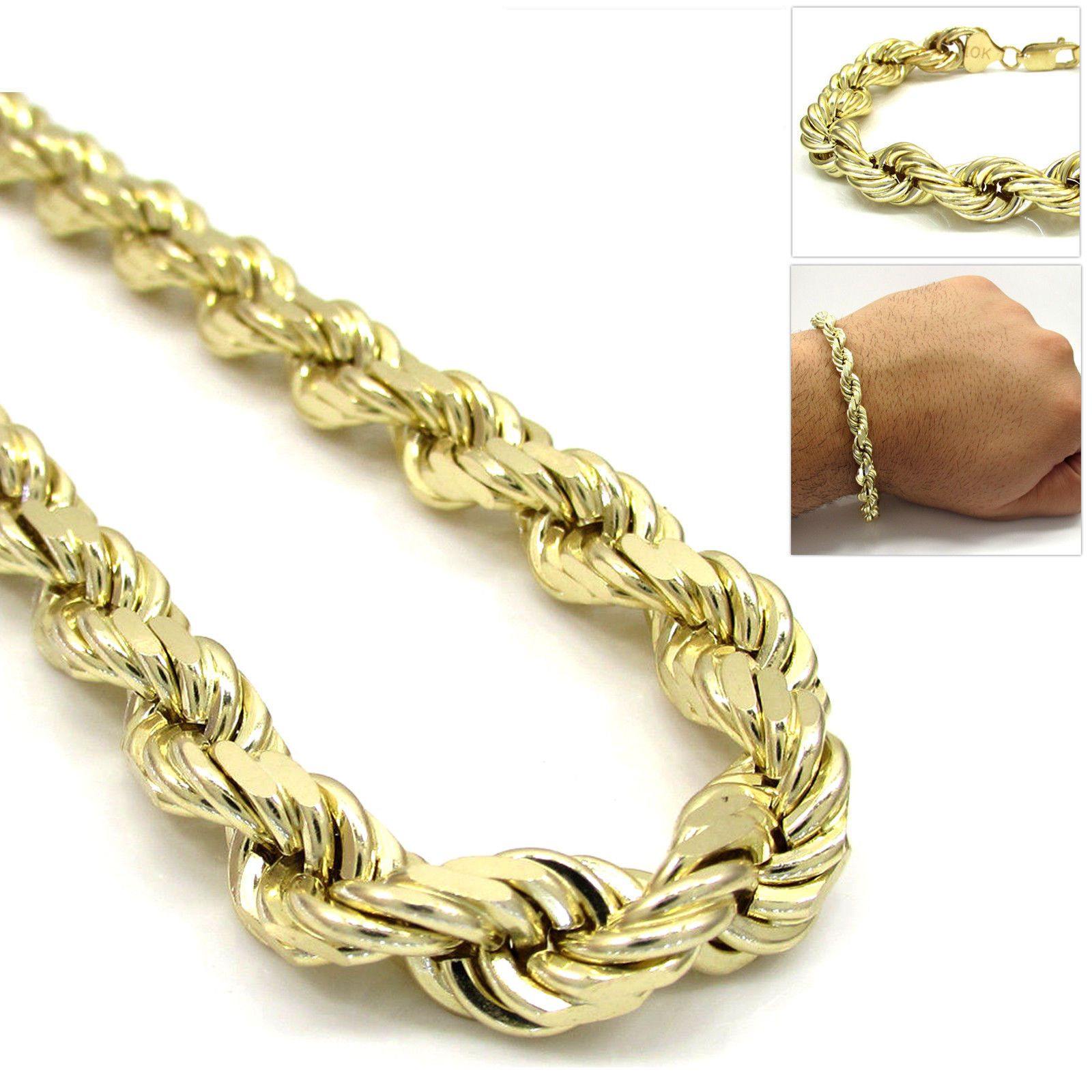 Hollow gold hotsell rope