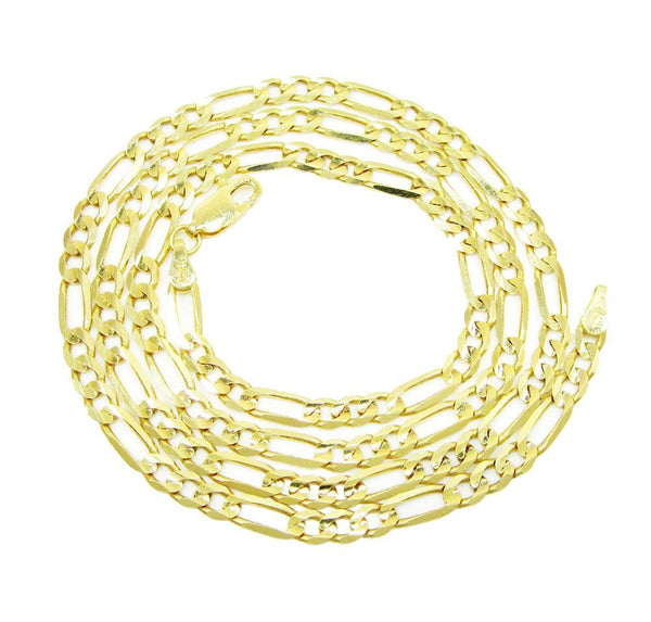 14K Yellow Gold Classic Figaro Chain 3MM