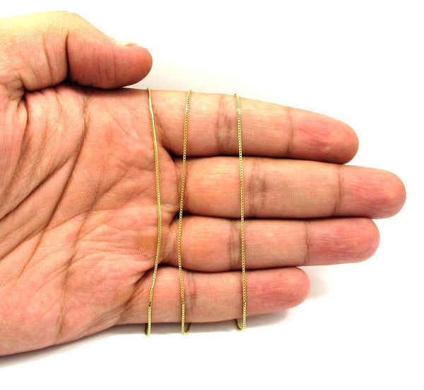 14K Yellow Gold Diamond Cut Franco Chain 5.3MM