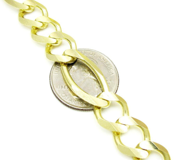 14K Yellow Gold Classic Figaro Chain 10MM