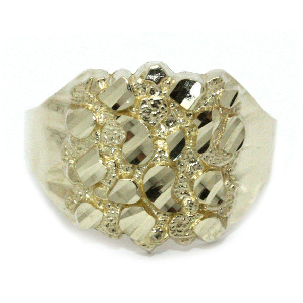 Yellow Gold Nugget Ring