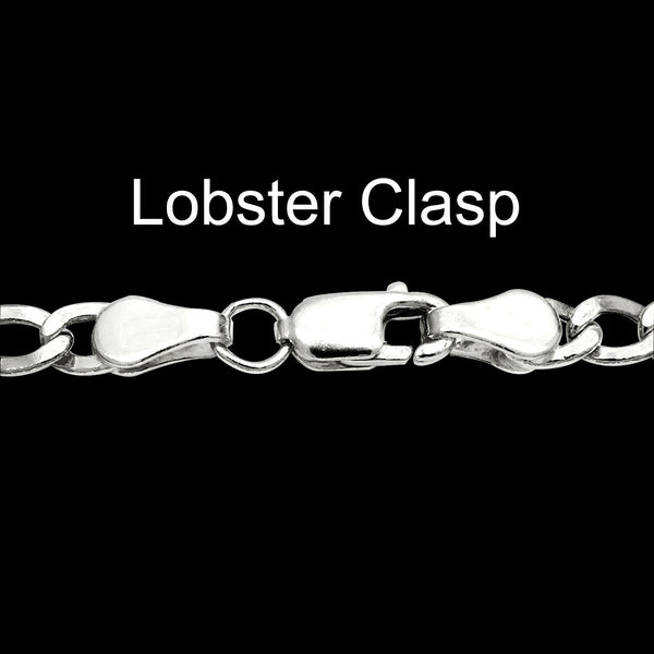 14K White Gold Solid Miami Cuban Chain 7MM