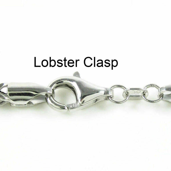 14K White Gold Solid Diamond Cut Franco Chain 1.5MM - Gold Americas