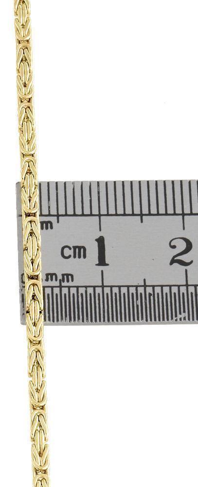 10K Yellow Gold Hollow Byzantine Chain 6MM - Gold Americas