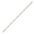 10K Two-tone Gold Diamond Infinity Bracelet 1.00 Cttw - Gold Americas
