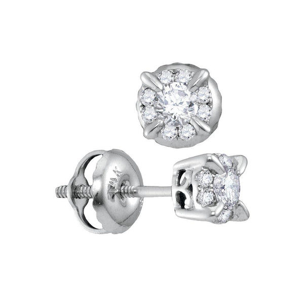 Gold Round Diamond Framed