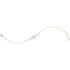 10K Yellow Gold Diamond Eye Chain Bracelet 1/5 Cttw
