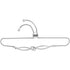 10K White Gold Diamond 2-stone Hearts Together Bolo Bracelet 3/4 Cttw - Gold Americas