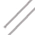 925 Sterling Silver 11mm Rhodium Plated Miami Cuban Chain Size- 9" - Gold Americas