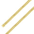 925 Sterling Silver 12mm Gold Plated Miami Cuban Chain Size- 9" - Gold Americas