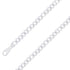 925 Sterling 13mm Silver Finish Classic Cuban Chain Size- 9" - Gold Americas