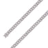 925 Sterling Silver 13mm Rhodium Plated Miami Cuban Chain Size- 9" - Gold Americas