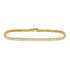14K Yellow Gold Diamond Tennis Bracelet 2.00 Cttw