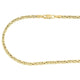 10K Yellow Gold Solid Byzantine Chain 5MM