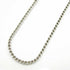 14K White Gold Solid Diamond Cut Franco Chain 1.1MM - Gold Americas