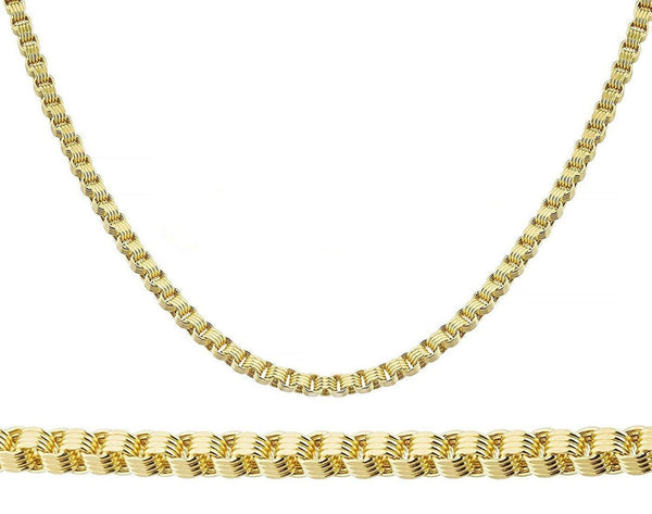 10K Yellow Gold Alexander Chain 3MM - Gold Americas