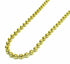 10K Yellow Gold Diamond Cut Moon Dead & bar Chain 2MM 24" 7.20 Gram - Gold Americas