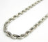 10K White Gold Diamond Cut Rope Chain 4MM - Gold Americas