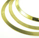 10K Yellow Gold Diamond Cut Herringbone Chain 9MM