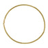 925 Sterling Silver 9.9gms Gold Plated Spring Omega Bracelet  7" Unisex - Gold Americas
