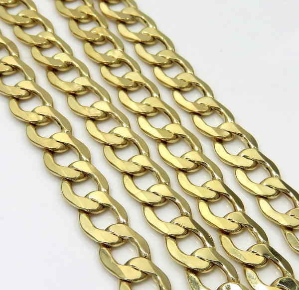 10K Yellow Gold Miami Cuban Chain 8MM