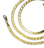 10K Yellow Gold Diamond Cut Herringbone Chain 5MM - Gold Americas