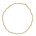 925 Sterling Silver 6gms Gold Plated Spring Omega Bracelet  7" Unisex - Gold Americas