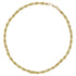 925 Sterling Silver 11.9gms Gold Plated Spring Omega Bracelet  7" Unisex - Gold Americas