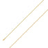 925 Sterling Silver 2mm Gold Plated Miami Cuban Chain Size- 7" - Gold Americas