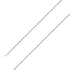 925 Sterling 2mm Silver Rhodium Plated Rope Chain Size- 8" - Gold Americas