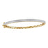 14K Yellow Gold Diamond Bangle Bracelet 1.00 Cttw