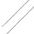 925 Sterling 4.5mm Silver Rhodium Plated Rope Chain Size- 9" - Gold Americas