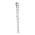 14k White Gold Round Diamond Classic Pave-set Hoop Earrings 1/2 Cttw - Gold Americas