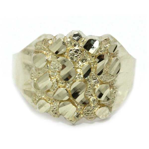  Yellow Gold Nugget Ring