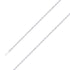925 Sterling 4mm Silver Rope Chain Size- 9" - Gold Americas