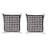 10K Yellow Gold Round Pave-set Diamond Square Kite Cluster Earrings 1/2 Cttw - Gold Americas