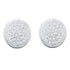 10K White Gold Round Diamond Circle Cluster Stud Earrings 1/5 Cttw - Gold Americas