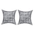 Sterling Silver Round Diamond Square Kite Cluster Earrings 1/5 Cttw - Gold Americas