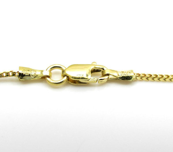 10K Yellow Gold Diamond Cut Franco Chain 4.5MM