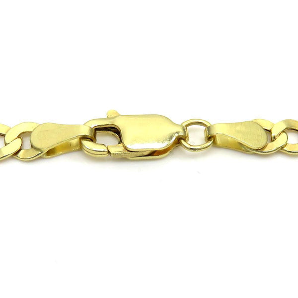 10K Yellow Gold Hollow Miami Cuban Chain 6MM