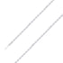 925 Sterling 5mm Silver Rope Chain Size- 7" - Gold Americas