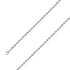 925 Sterling Silver 5mm Yellow Gold Plated Moon Cut Chain Size- 10" - Gold Americas