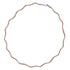 925 Sterling Silver 6gms with Rose Plated Spring Omega Bracelet  7" Unisex - Gold Americas