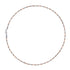 925 Sterling Silver 3.9gms with Rose Plated Spring Omega Bracelet  7" Unisex - Gold Americas