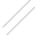 925 Sterling 6mm Silver Rhodium Plated Cuban Chain Size- 8" - Gold Americas