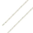 925 Sterling Silver 6mm E-Coated Diamond Cut Cuban Chain Size- 9" - Gold Americas