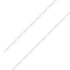 925 Sterling 6mm Silver Diamond Cut Classic Figaro Chain Size- 9" - Gold Americas